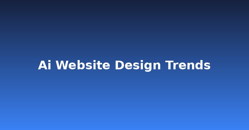 Beyond the Hype: Real AI Website Design Trends for 2024