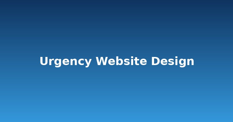 Beyond FOMO: Mastering Urgency in Website Design